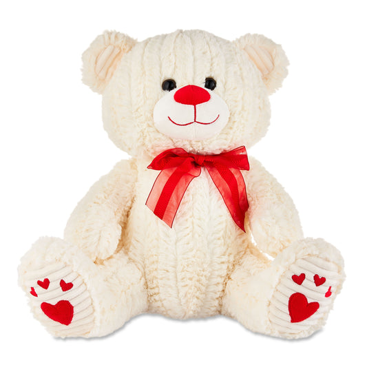 Huggable Cream Teddy Bear